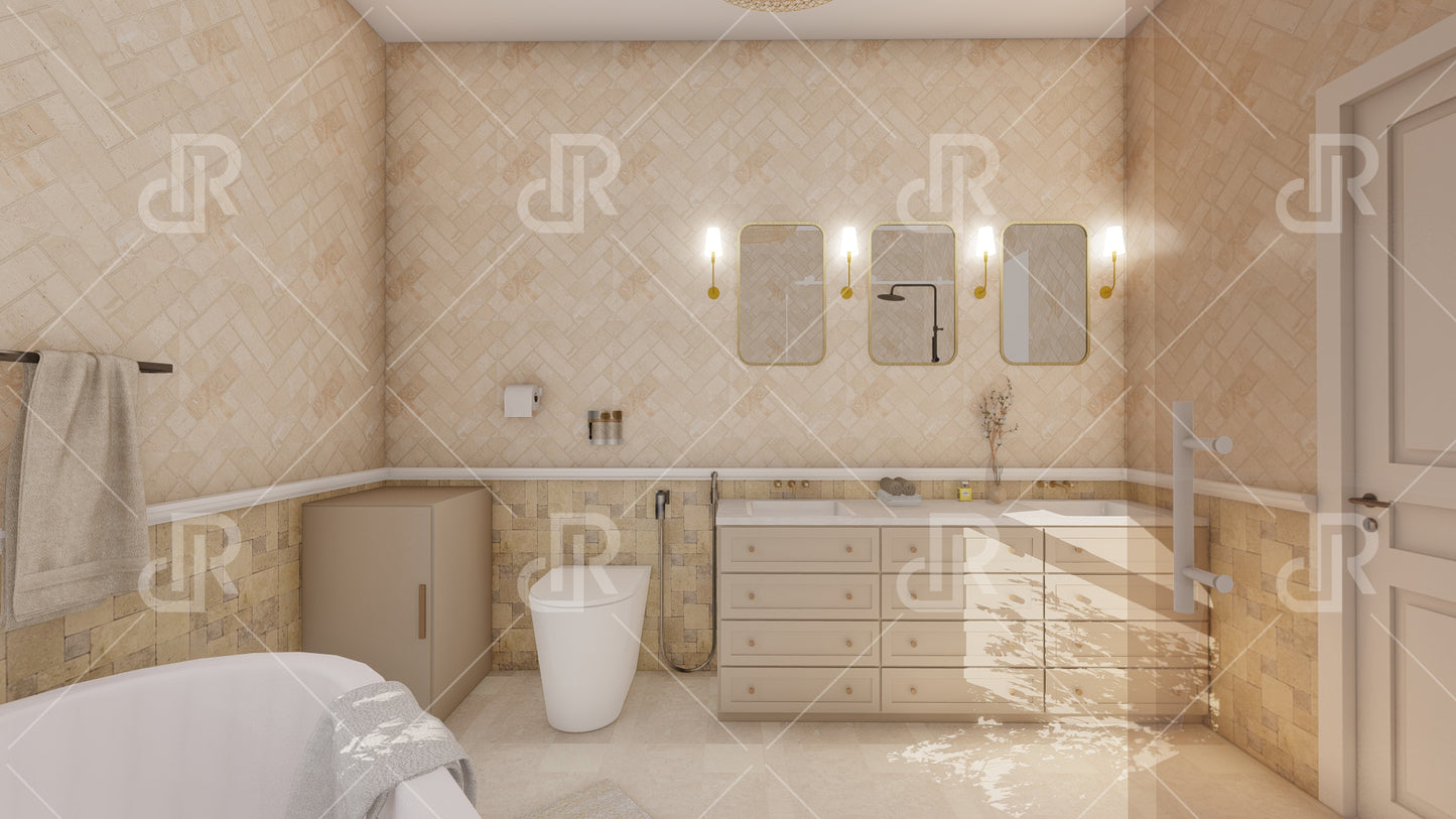 Baie fam. Sonia - etaj (D. matrimonial)