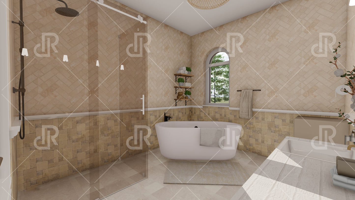 Baie fam. Sonia - etaj (D. matrimonial)