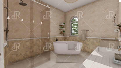 Baie fam. Sonia - etaj (D. matrimonial)